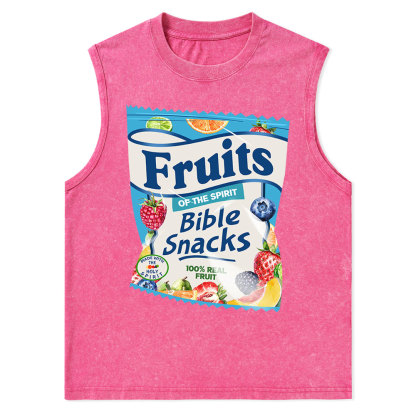 Fruit Of The Spirit Christian Washed Tank Top