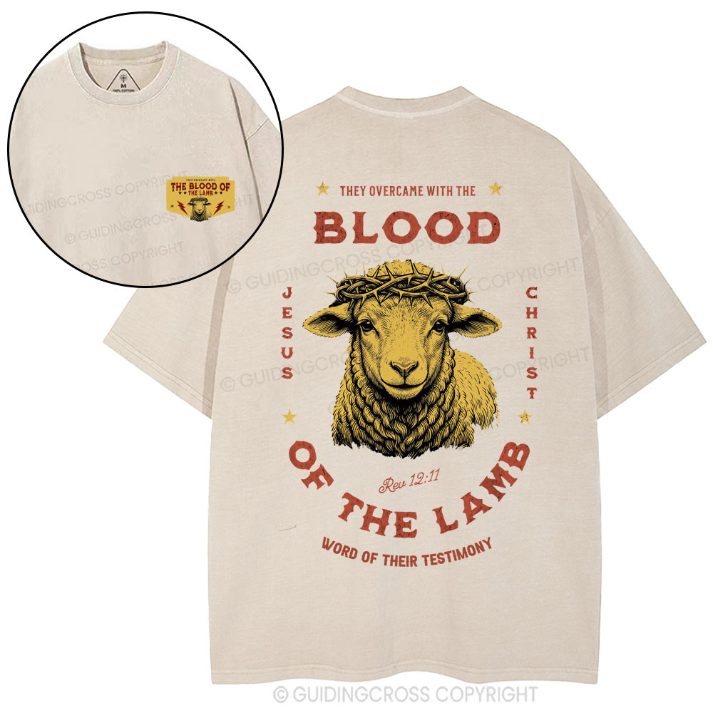 New-Sample Christian Washed T-Shirt Sale - GuidingCross