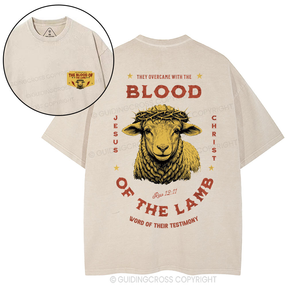 New-Sample Christian Washed T-Shirt Sale - GuidingCross