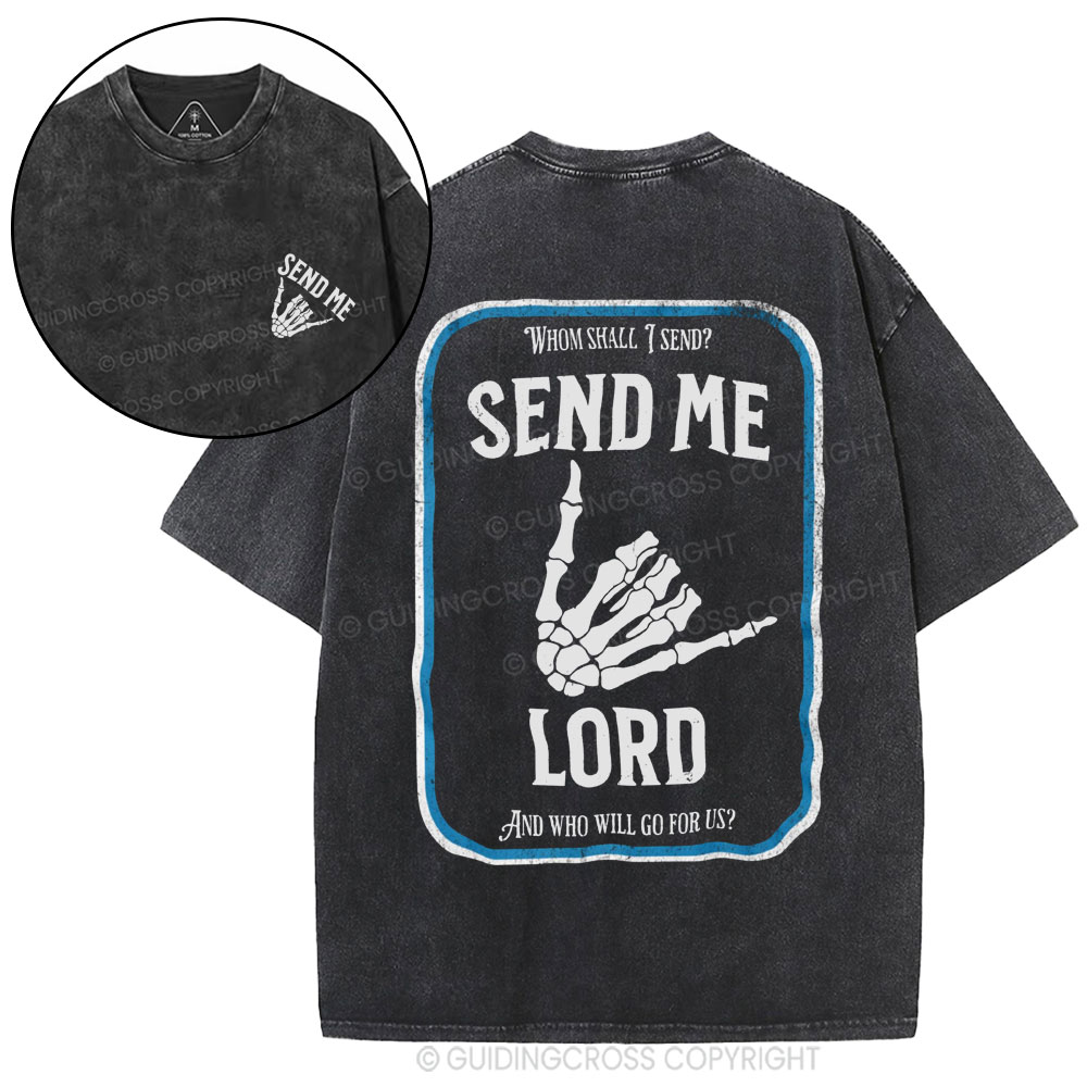 Send Me Christian Washed T-Shirt