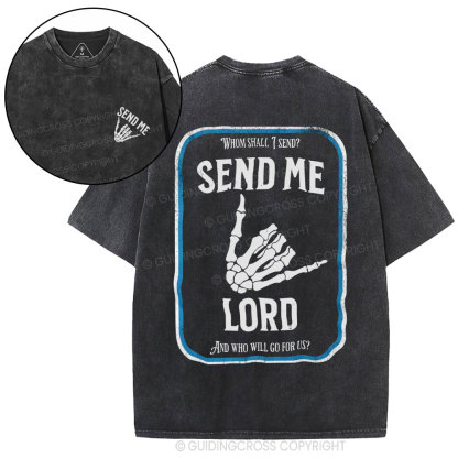 Send Me Christian Washed T-Shirt