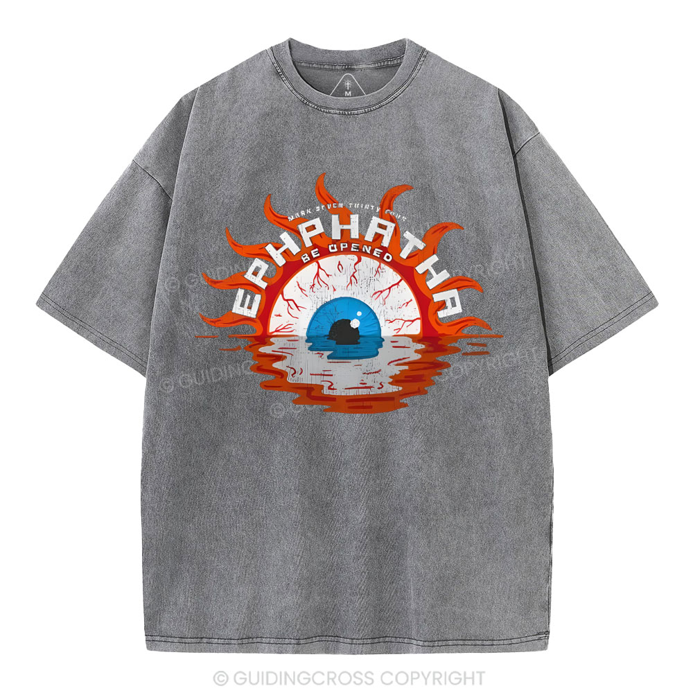 Ephphath Christian Washed T-Shirt