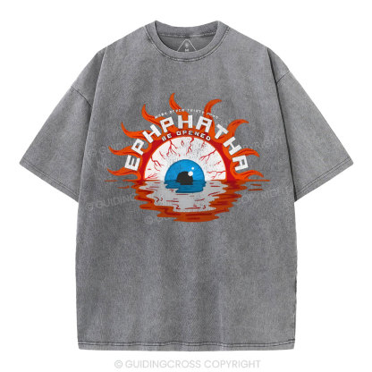Ephphath Christian Washed T-Shirt
