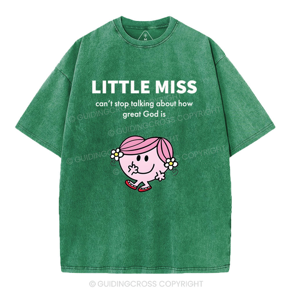 Little Miss Christian Washed T-Shirt