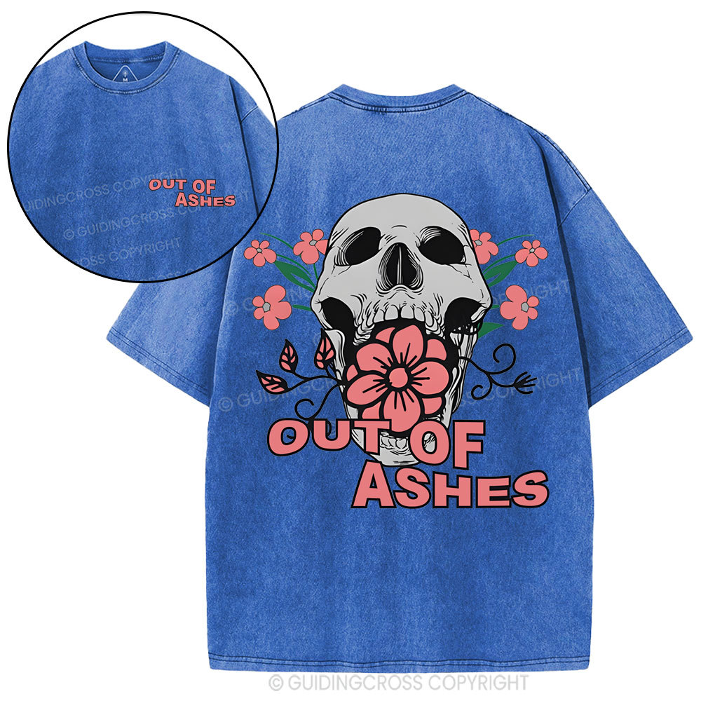 Out Of Ashes Christian Washed T-Shirt