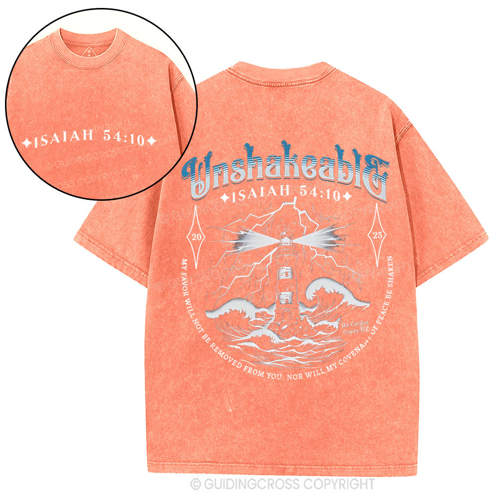Unshakeable Christian Washed T-Shirt