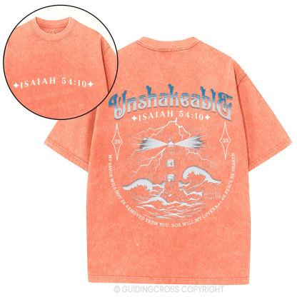 Unshakeable Christian Washed T-Shirt