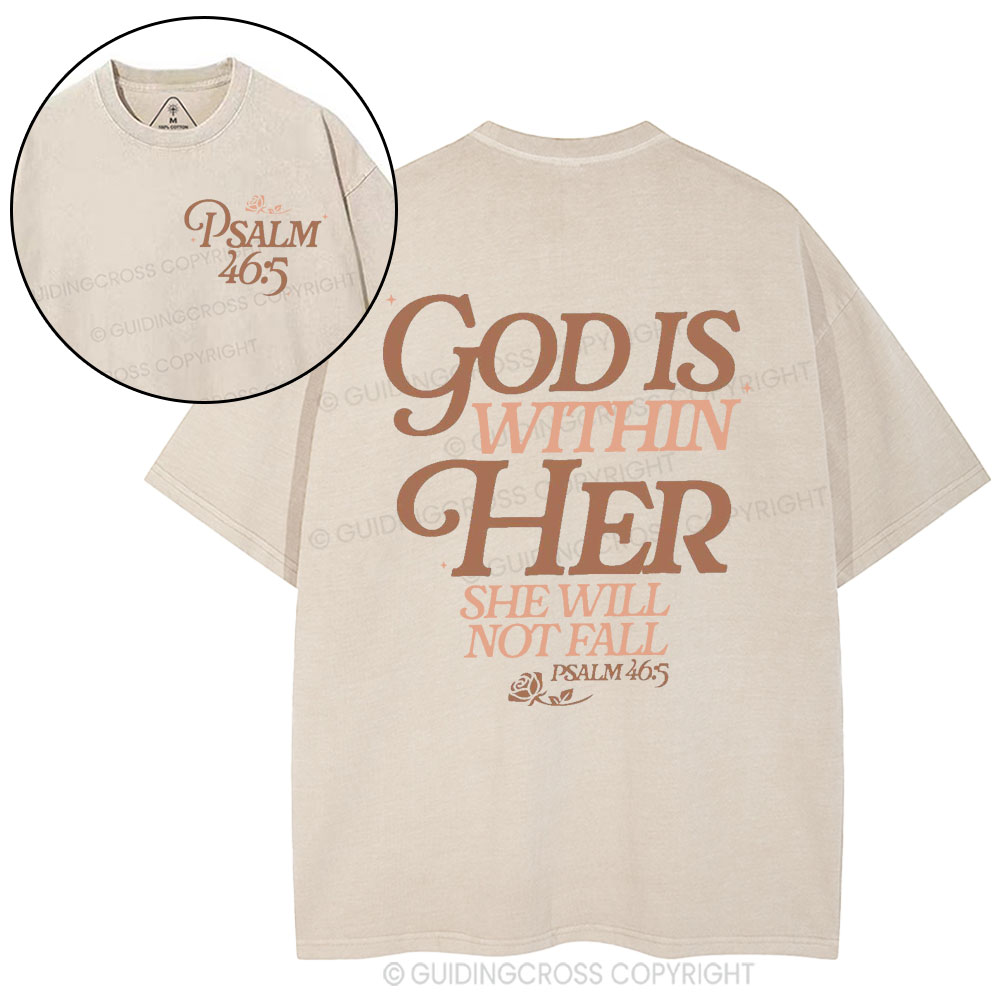 NEW-Sample Christian Washed T-Shirt Sale - GuidingCross