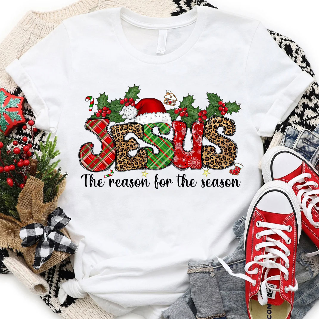 Jesus The Reason For The Season Christian T-Shirt