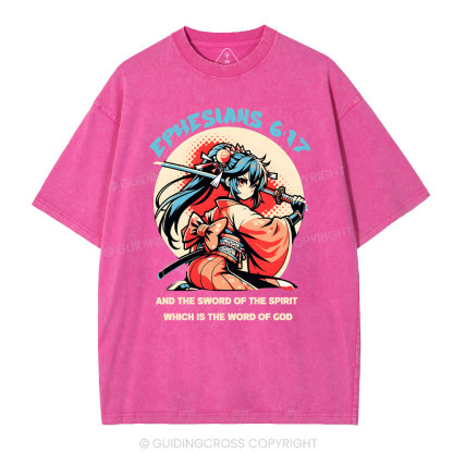 word of God Christian Washed T-Shirt