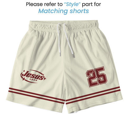 He Died For Me Christian Mesh Jersey