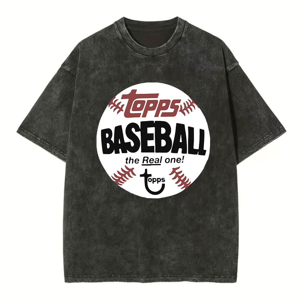 Topps Baseball Vintage Baseball Washed T-Shirt