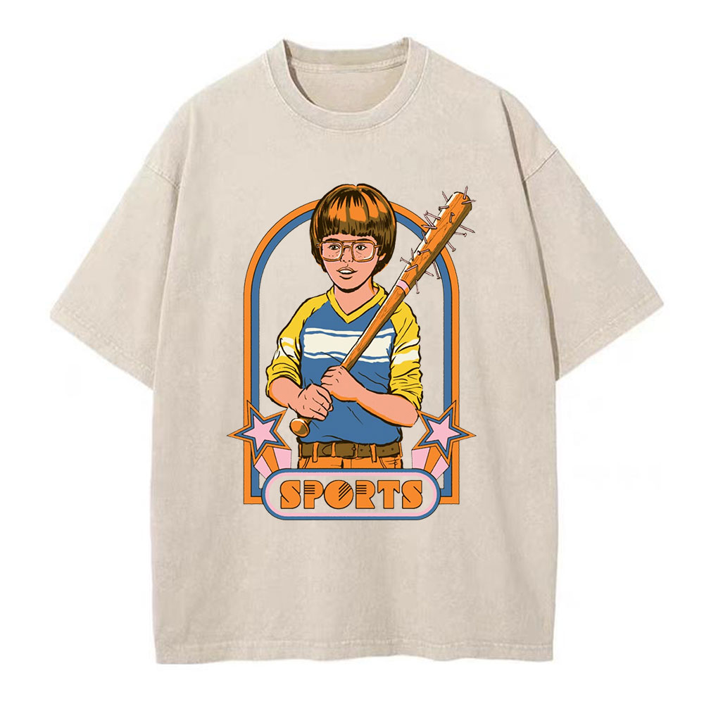 Extreme Sports Baseball Washed T-Shirt