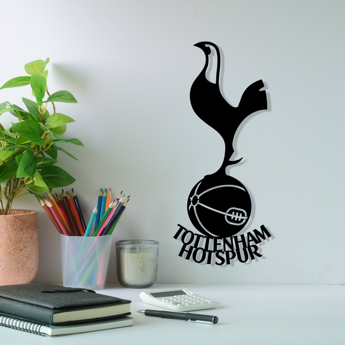 Classic Football Team Metal Wall Sign