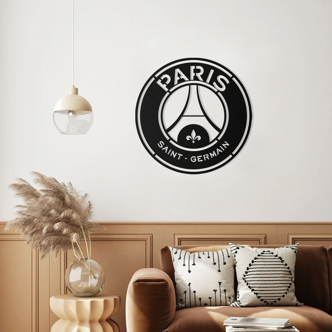 Classic Football Team Metal Wall Sign