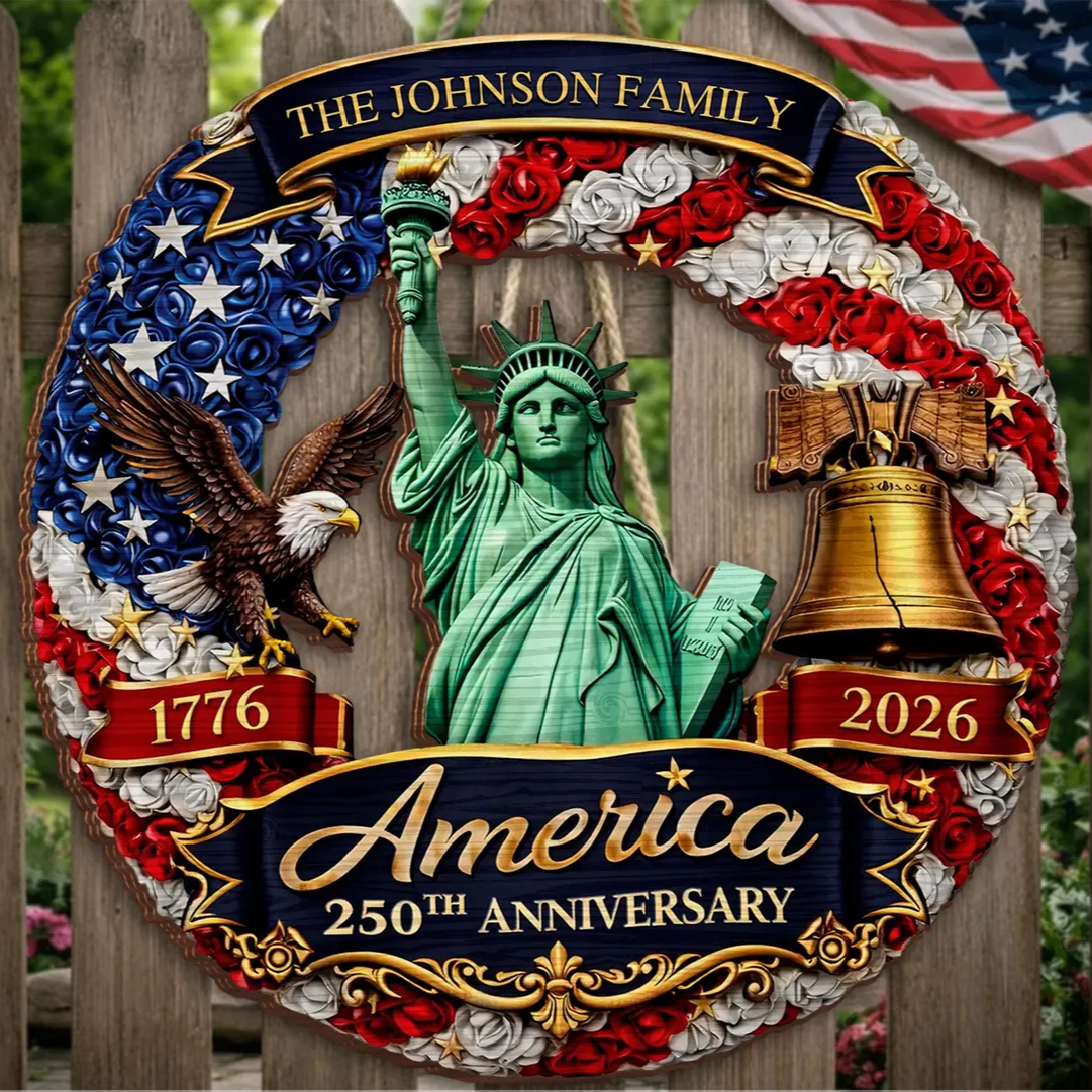 Custom Sign Home decor Independence Day