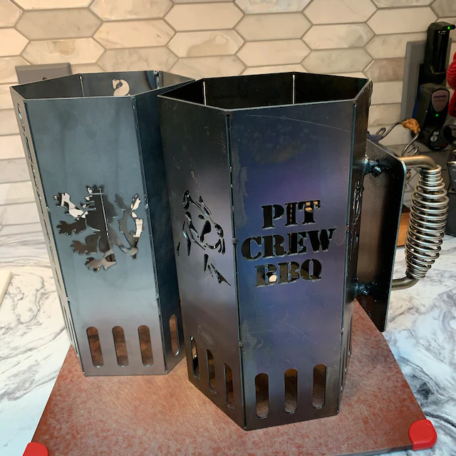 Charcoal Chimney - Metal BBQ Smoker