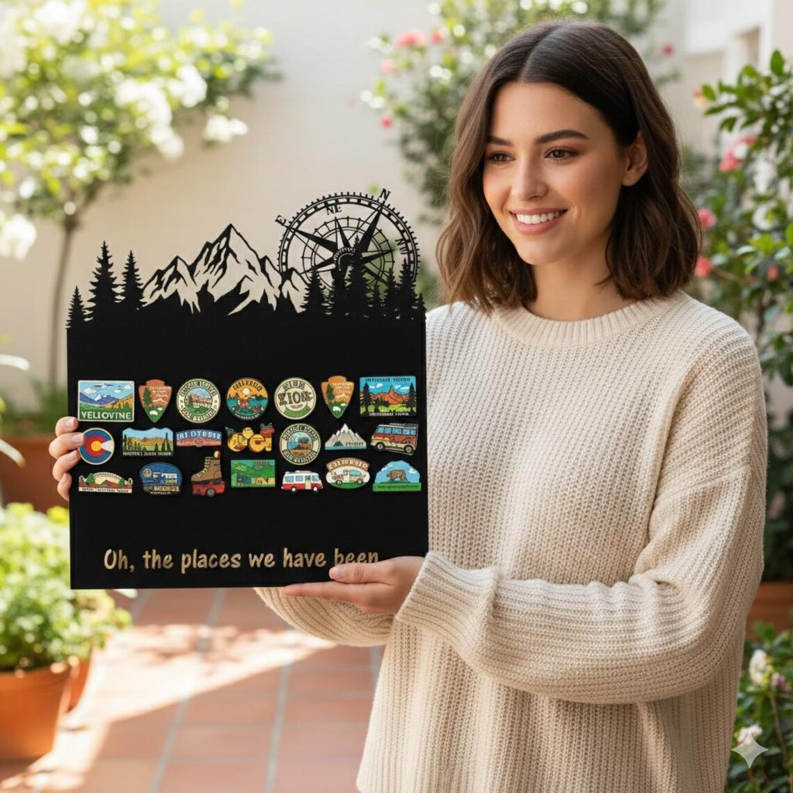 Personalized Metal Travel Magnetic Display Board