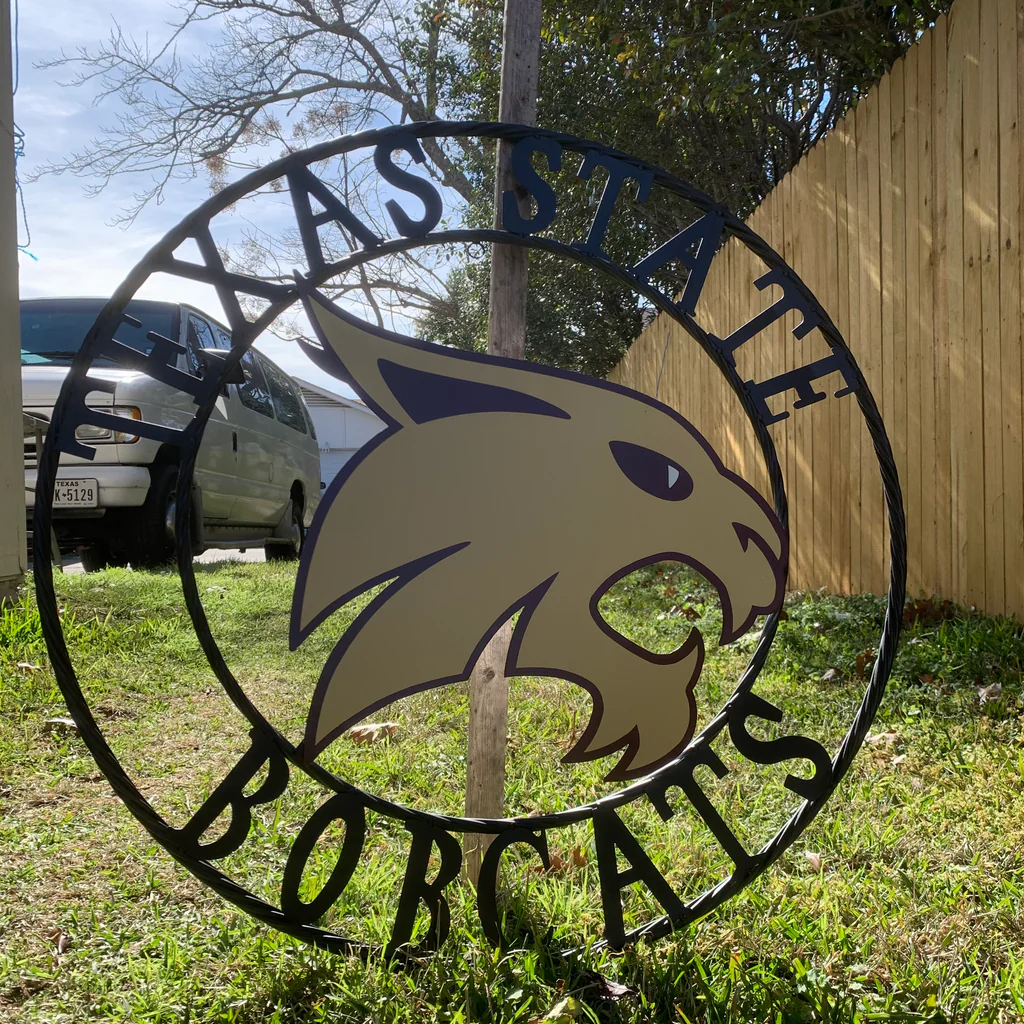 2026 New Retro Metal Signs For University Sports Teams