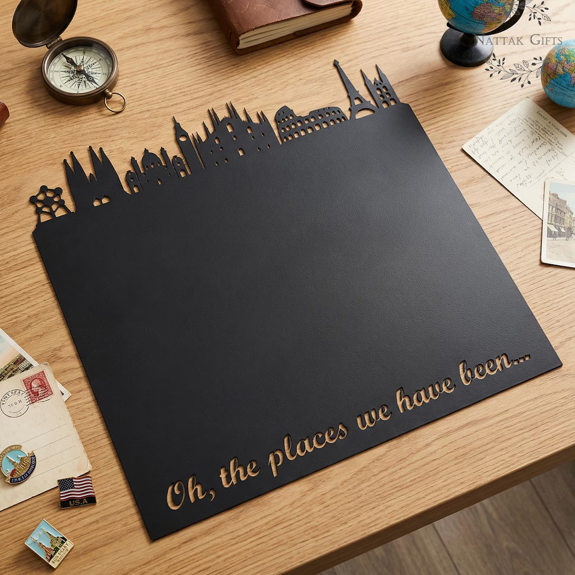 Personalized Metal Travel Magnetic Display Board
