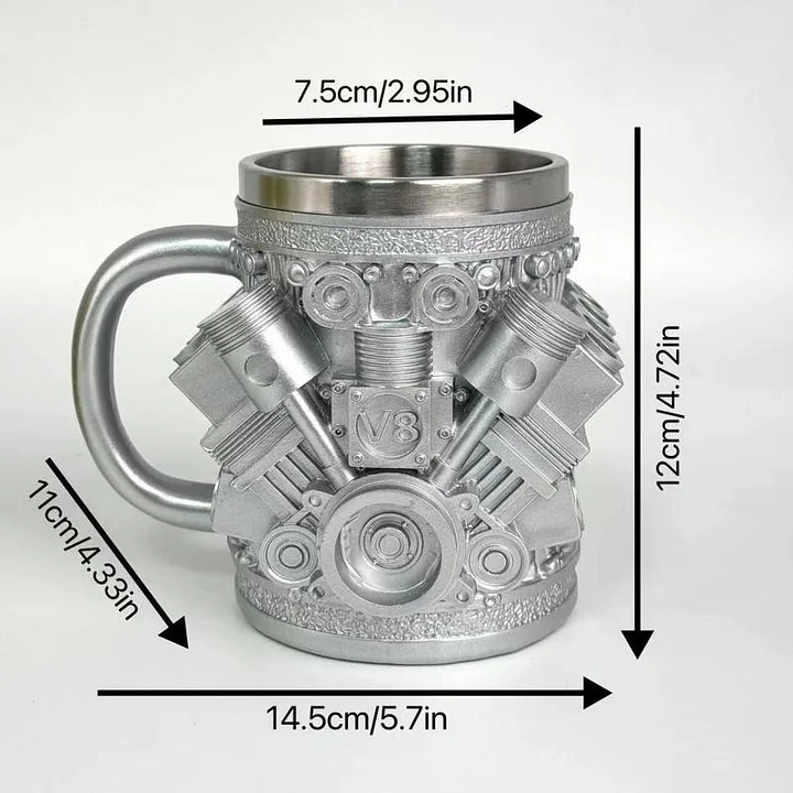 Engine-themed Coffee Mug-The Perfect Gift For Father's Day