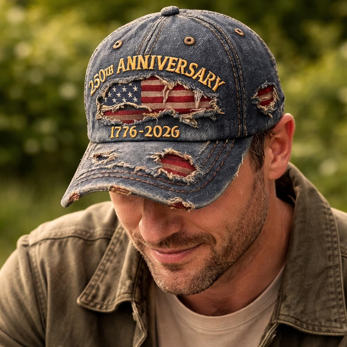USA 250th Anniversary Hat 1776-2026