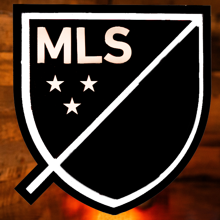 2025 New Classic Football Team Metal Wall Sign