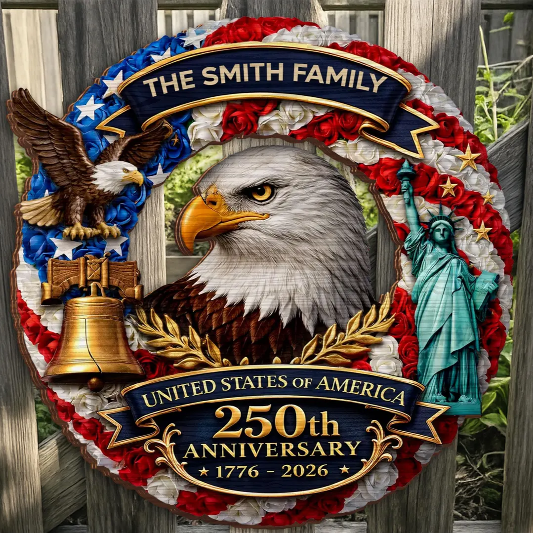 Custom Sign Home decor Independence Day
