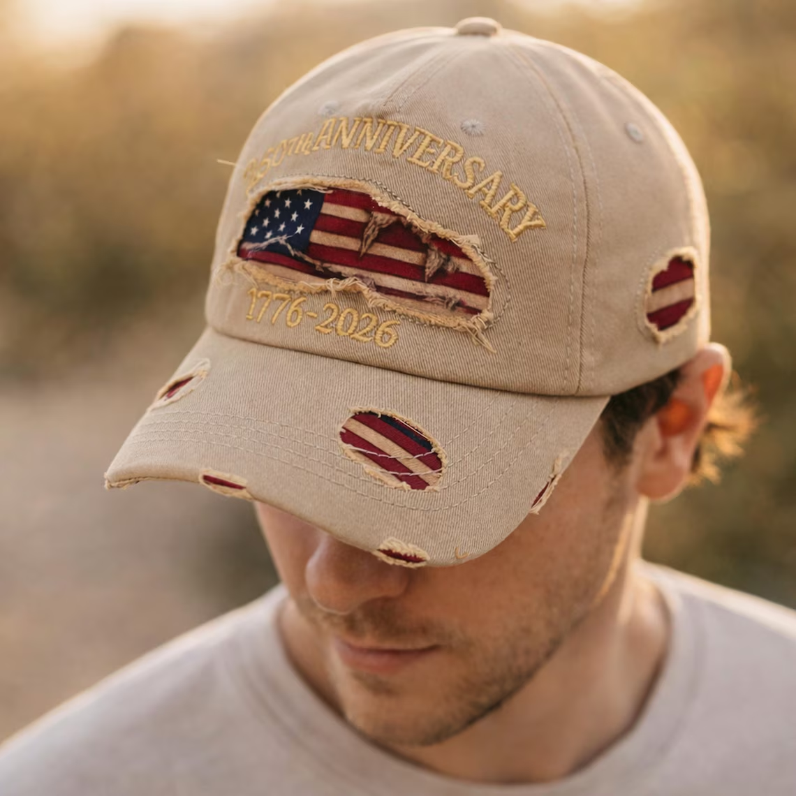 USA 250th Anniversary Hat 1776-2026