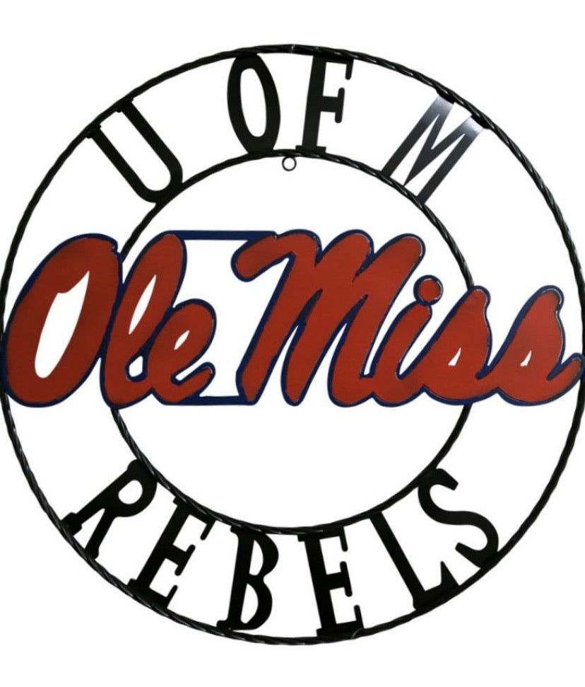 2026 New Retro Metal Signs For University Sports Teams