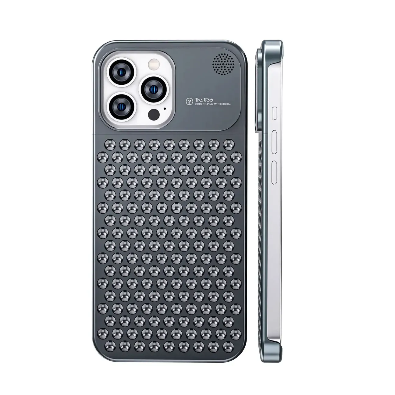 CollectFuns | Aromatherapy phone case iphone13iPhone14 iphone15 Aluminum alloy anti-fall heat dissipation bezel slim