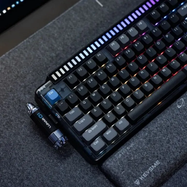 CollectFuns | Two-color Element series spacecraft structure customized three-mode mechanical keyboard