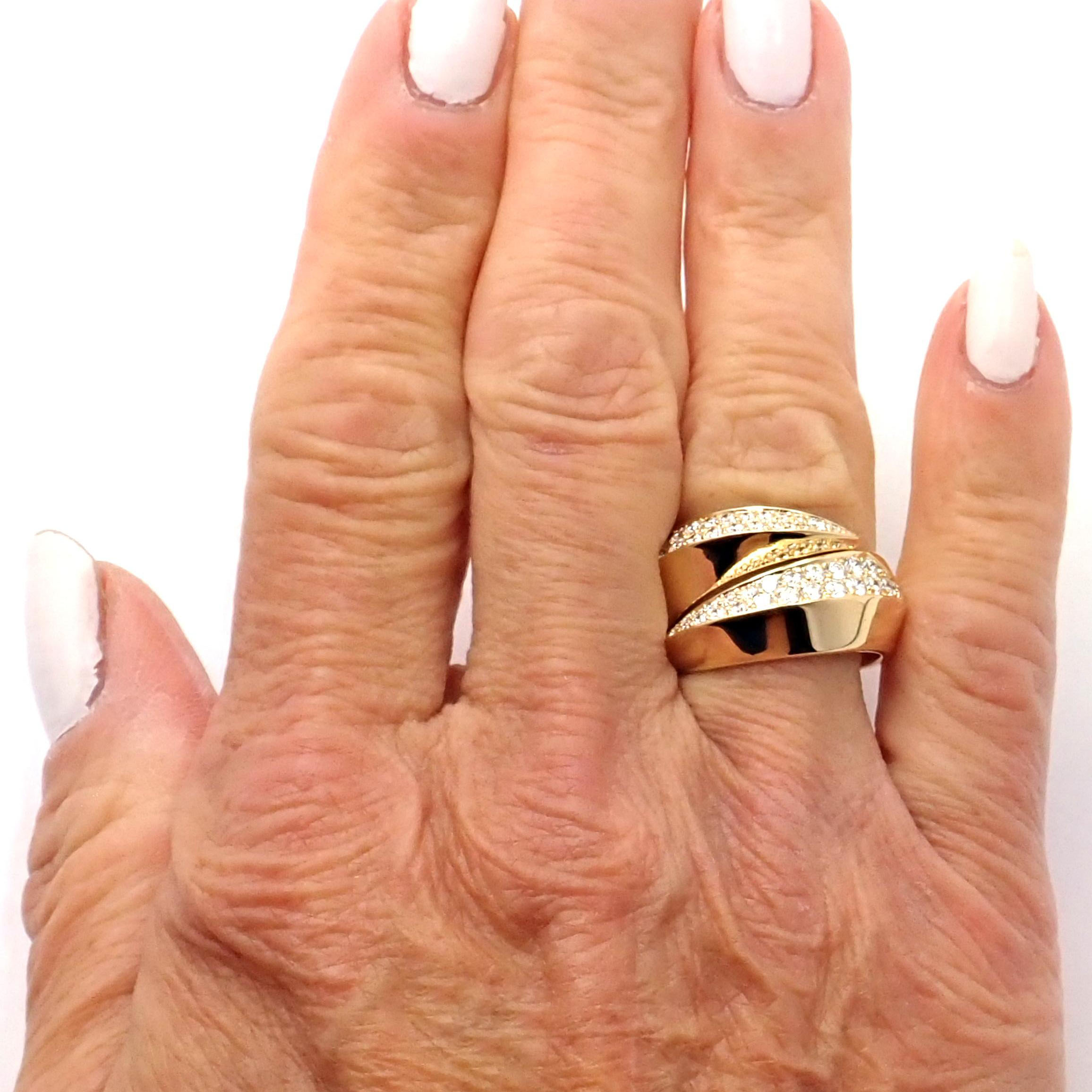 2.45ct Micro-Pave Setting Round Cut Diamond Cocktail Ring