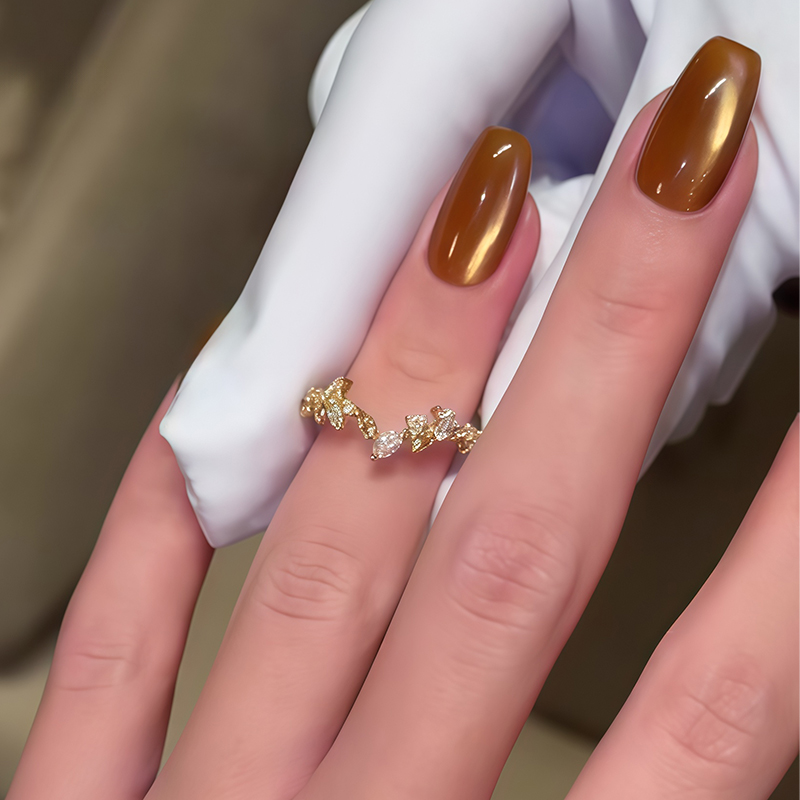 3ct Marquise Cut White Sapphire Vine Ring Set / 3-Piece