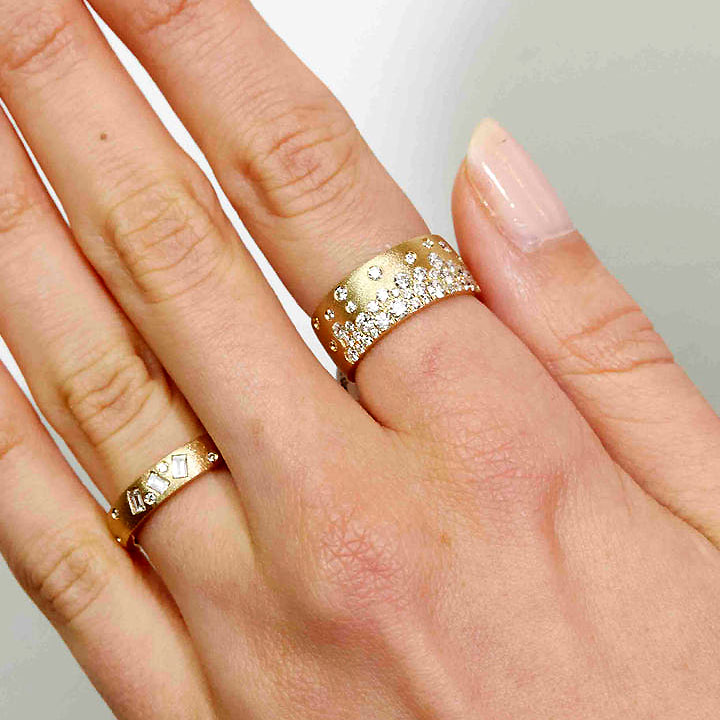 5.65ct Round Cut White Sapphire Eternity Ring