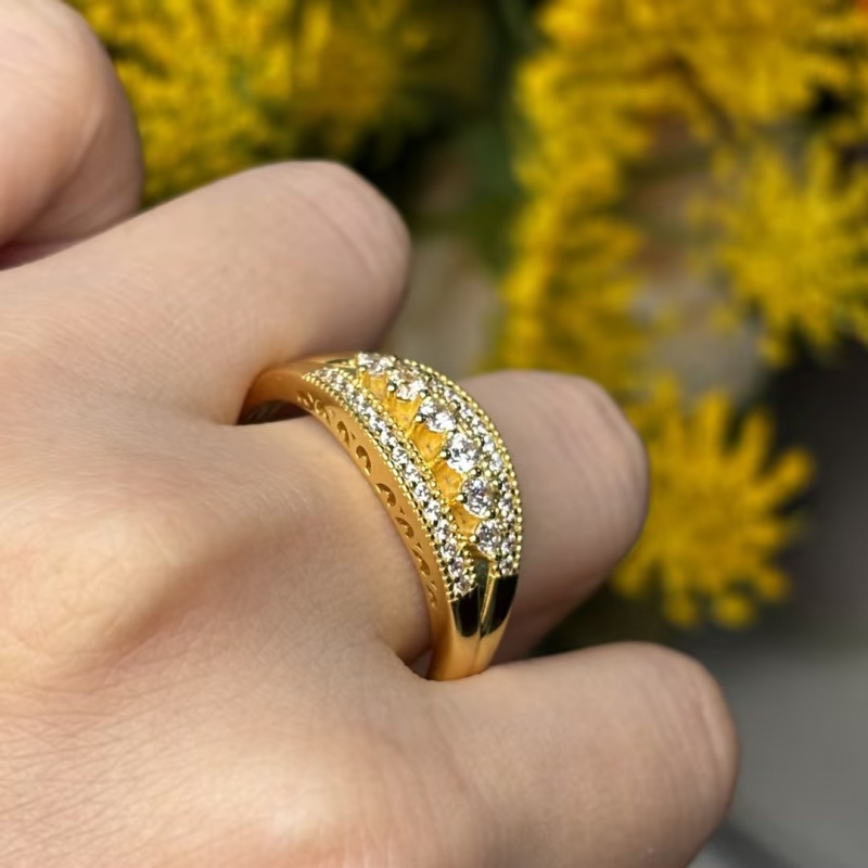 5.35ct Stunning Round Cut Diamond Wedding Band