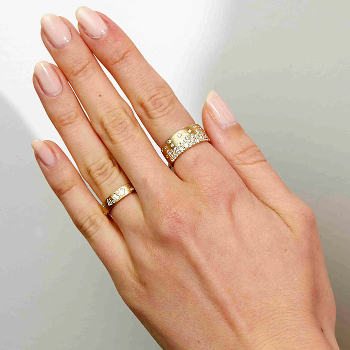 5.65ct Round Cut White Sapphire Eternity Ring