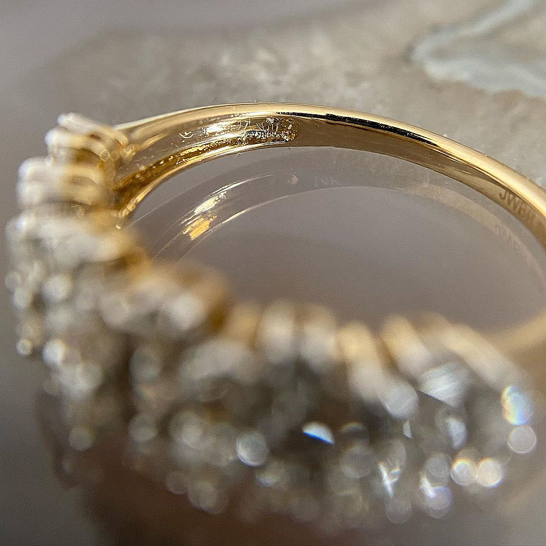 4.25ct Round Cut White Sapphire Eternity Ring