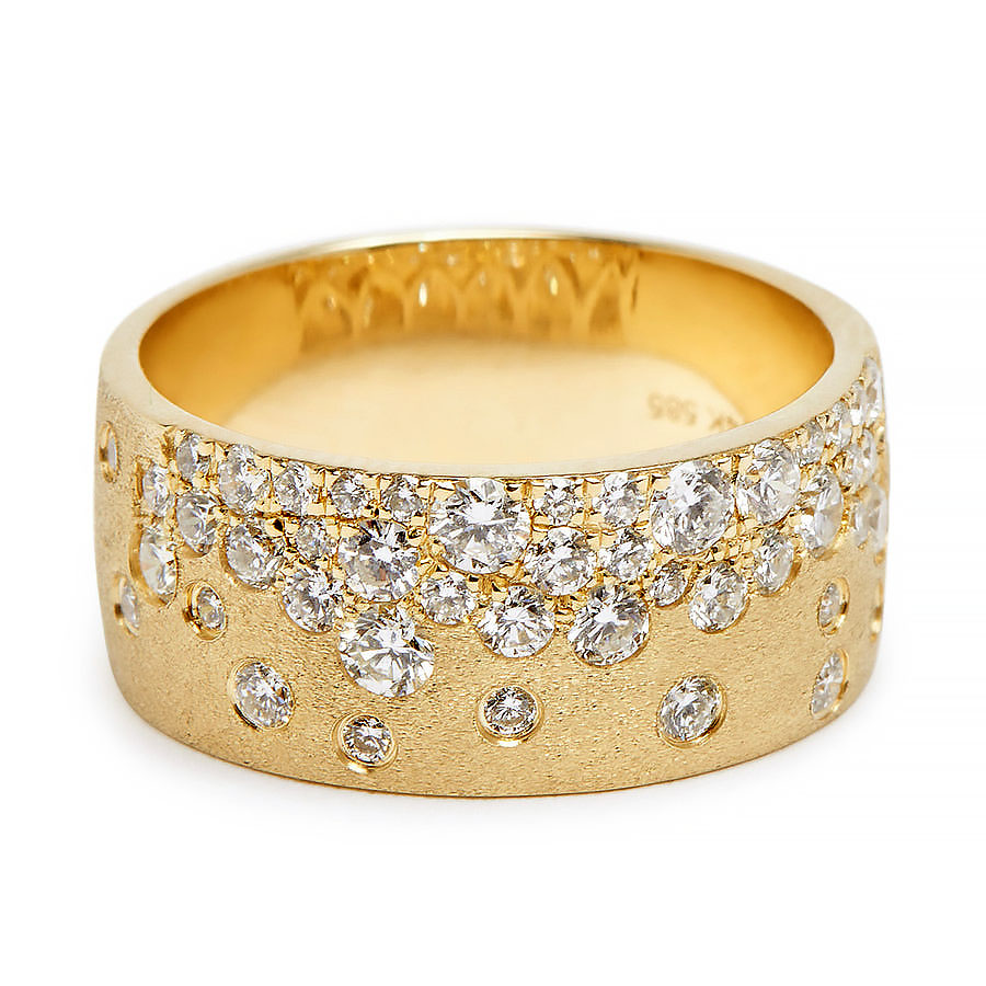 5.65ct Round Cut White Sapphire Eternity Ring