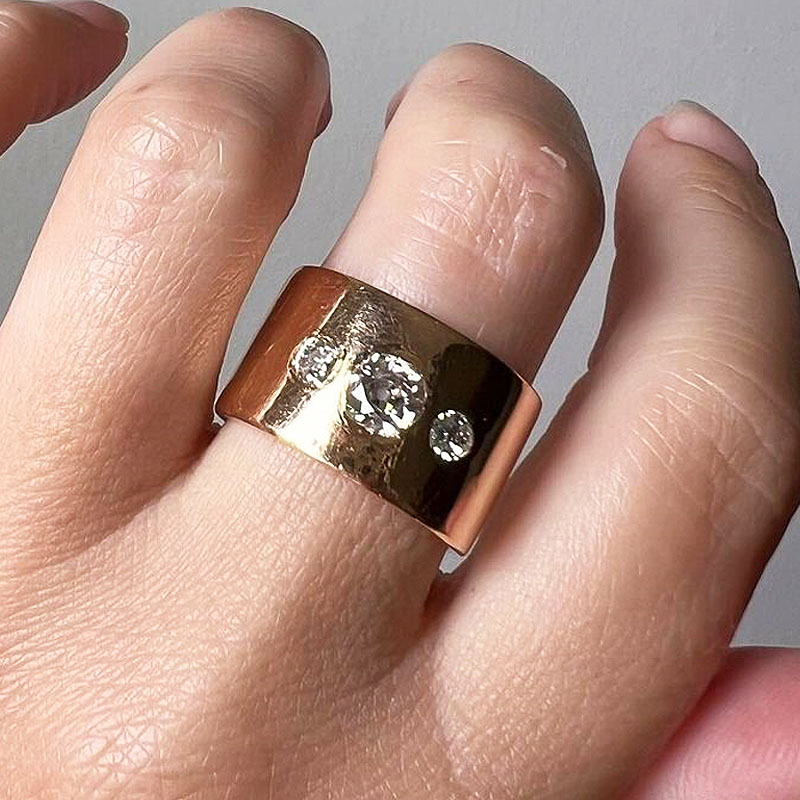 2ct Round Cut White Sapphire Eternity Ring For Men