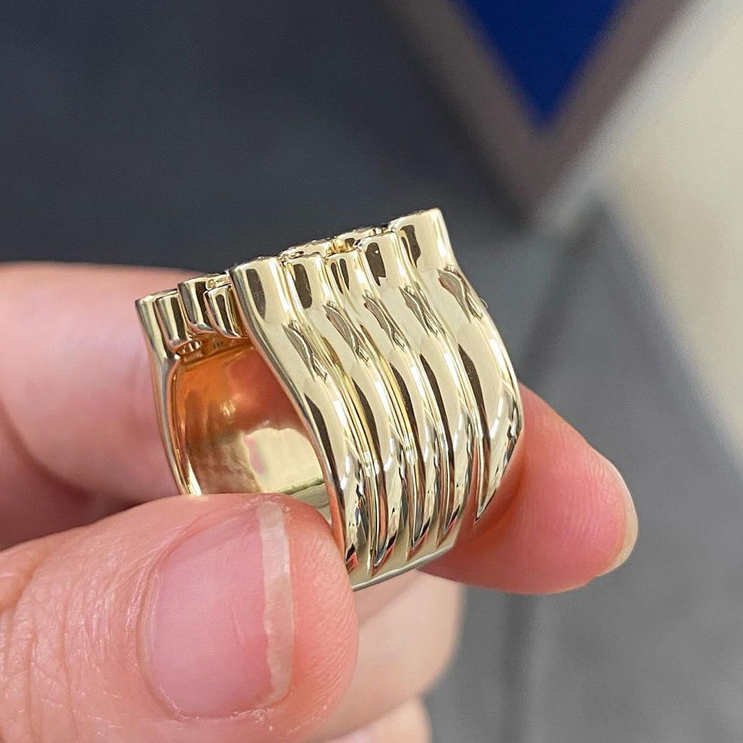 2.25ct Round Cut White Sapphire Men's Rand