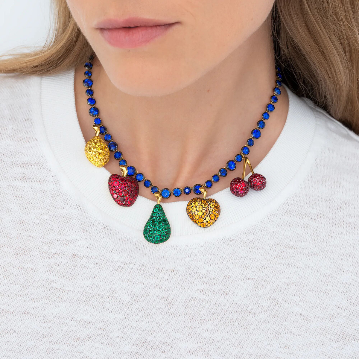 Fruit Salad Forbidden Fruit Necklace