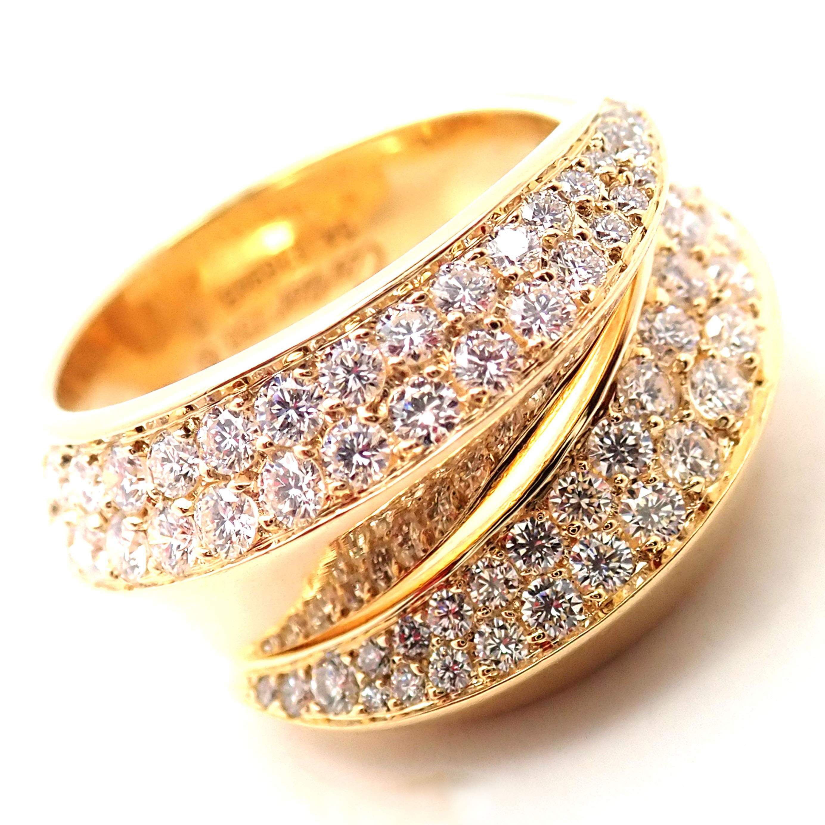 2.45ct Micro-Pave Setting Round Cut Diamond Cocktail Ring