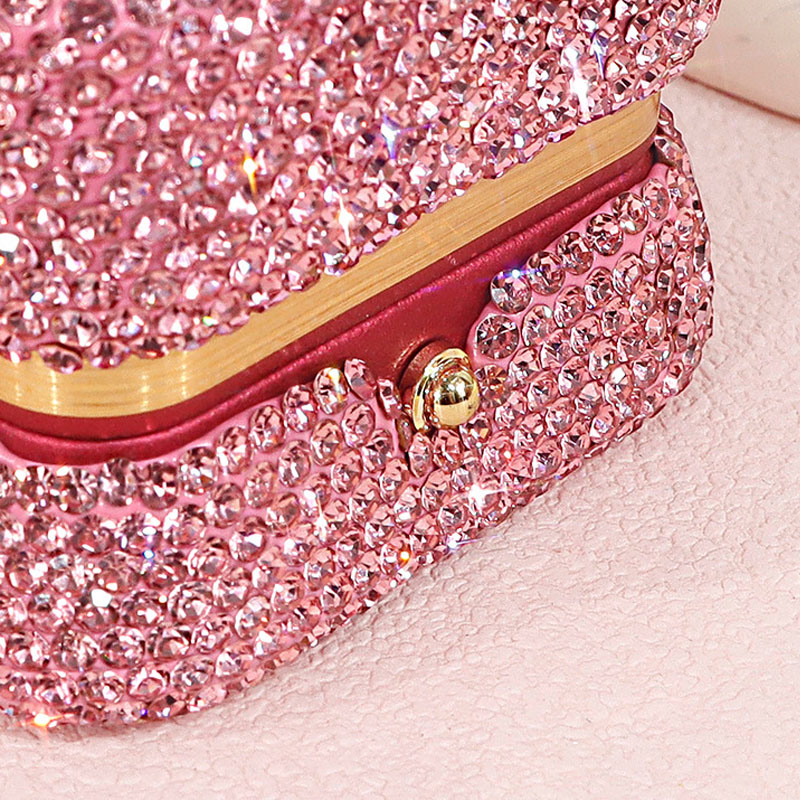 Flip-top Velvet Diamond Ring Box