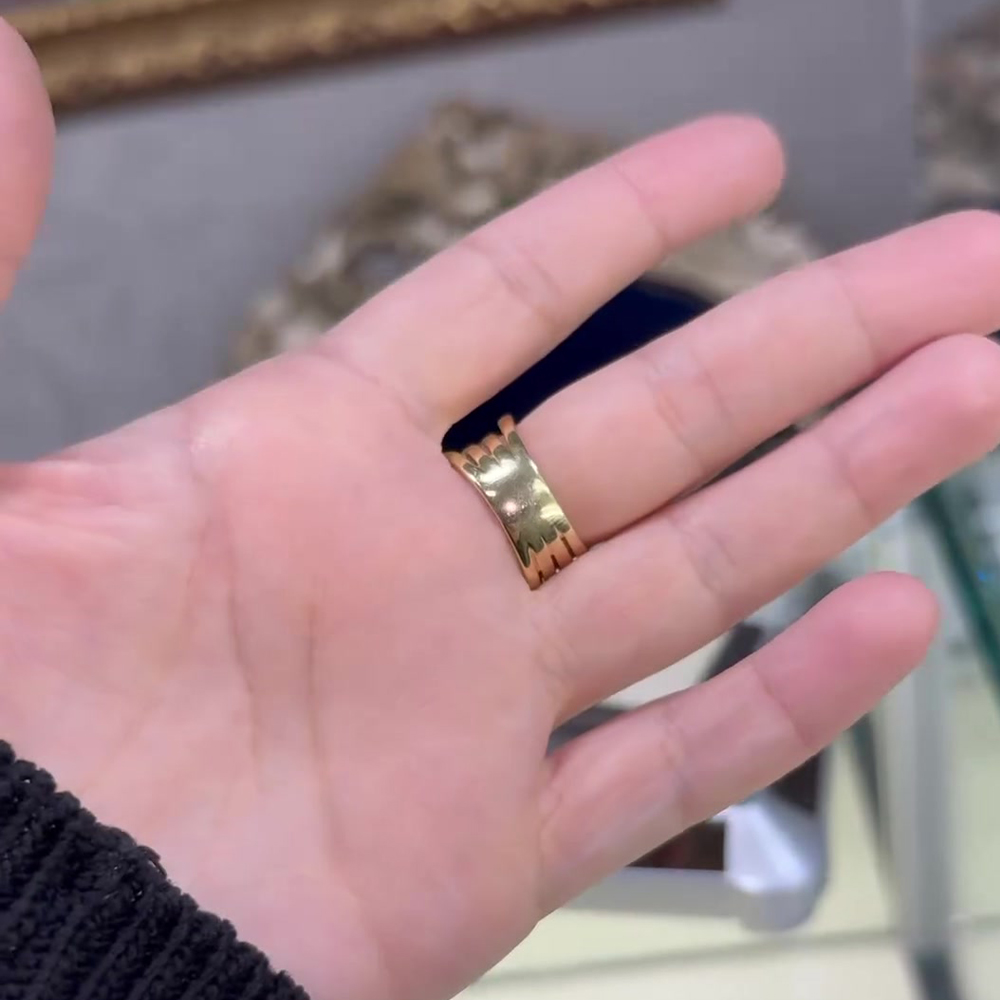 Multi Row 6.25ct Round Cut White Sapphire Wedding Band