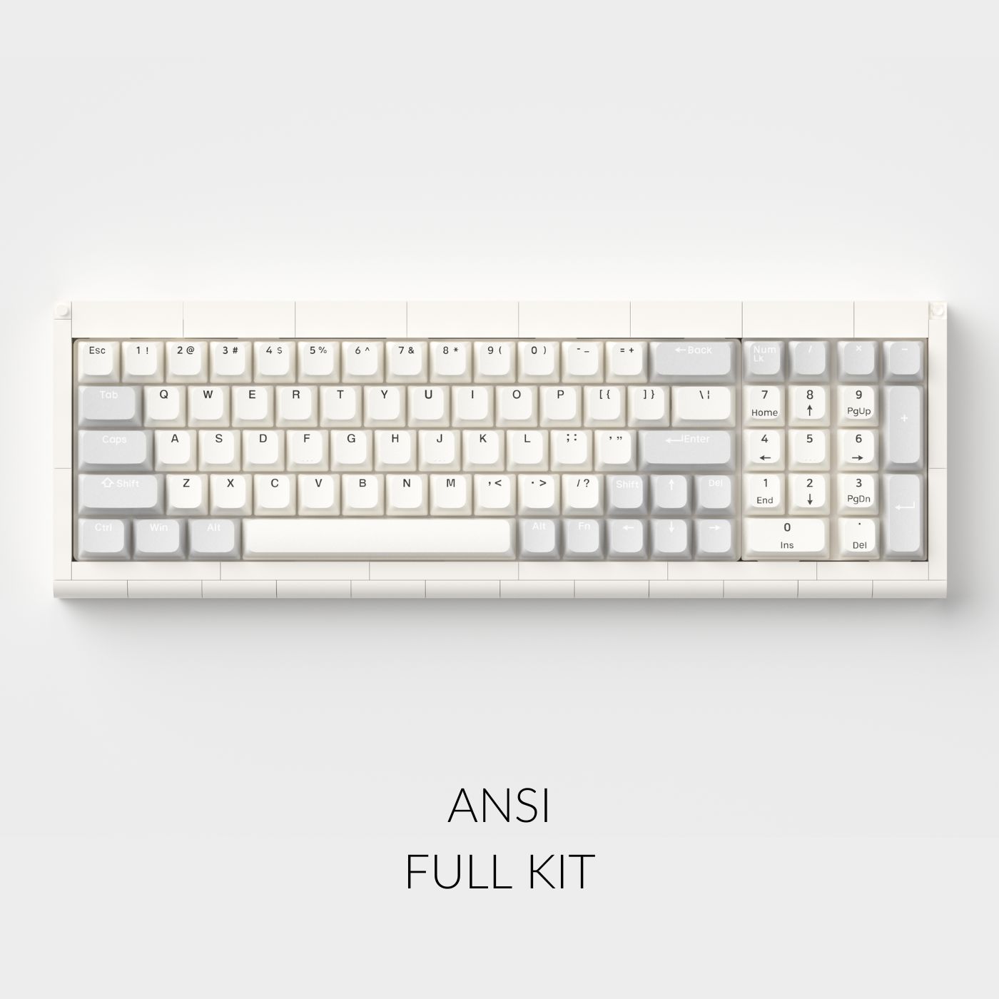 KBDcraft Kit Adam 60% Mechanical Keyboard with Lego