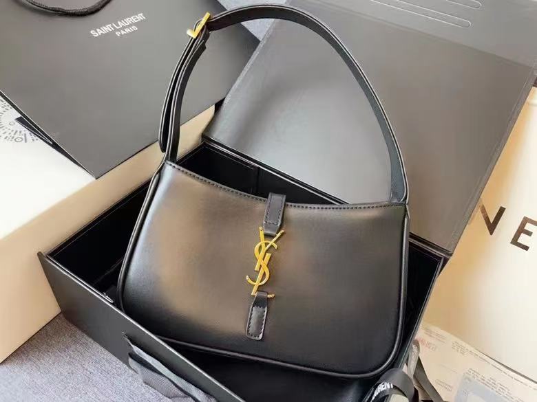 YSL fashion leather underarm bag