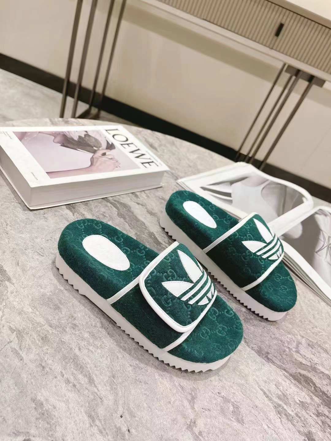 Gucci & Adidas Fashion Slippers