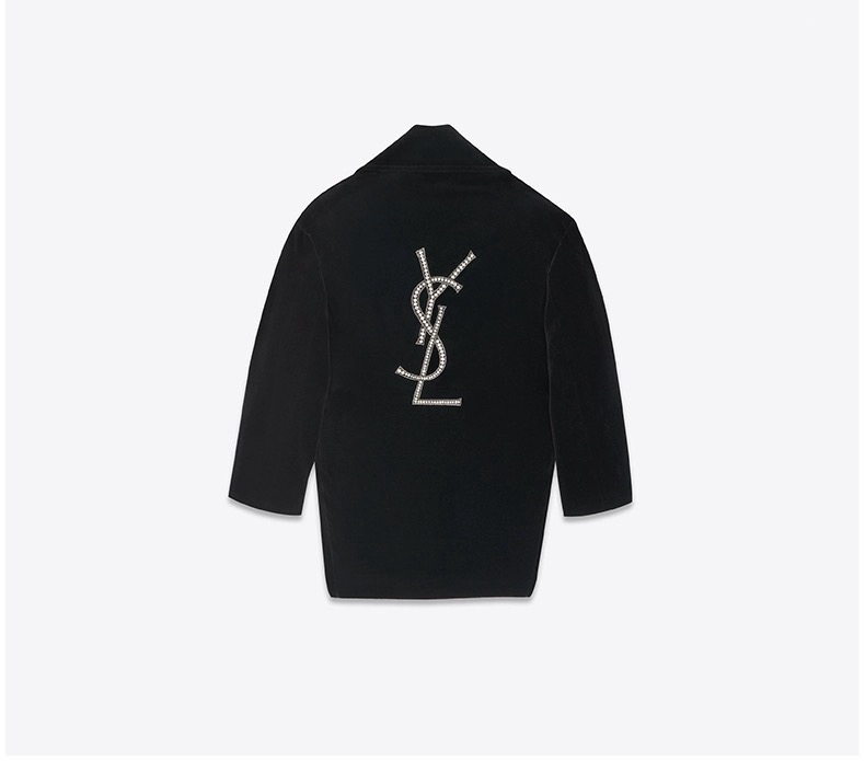 Y design logo full double breasted coat