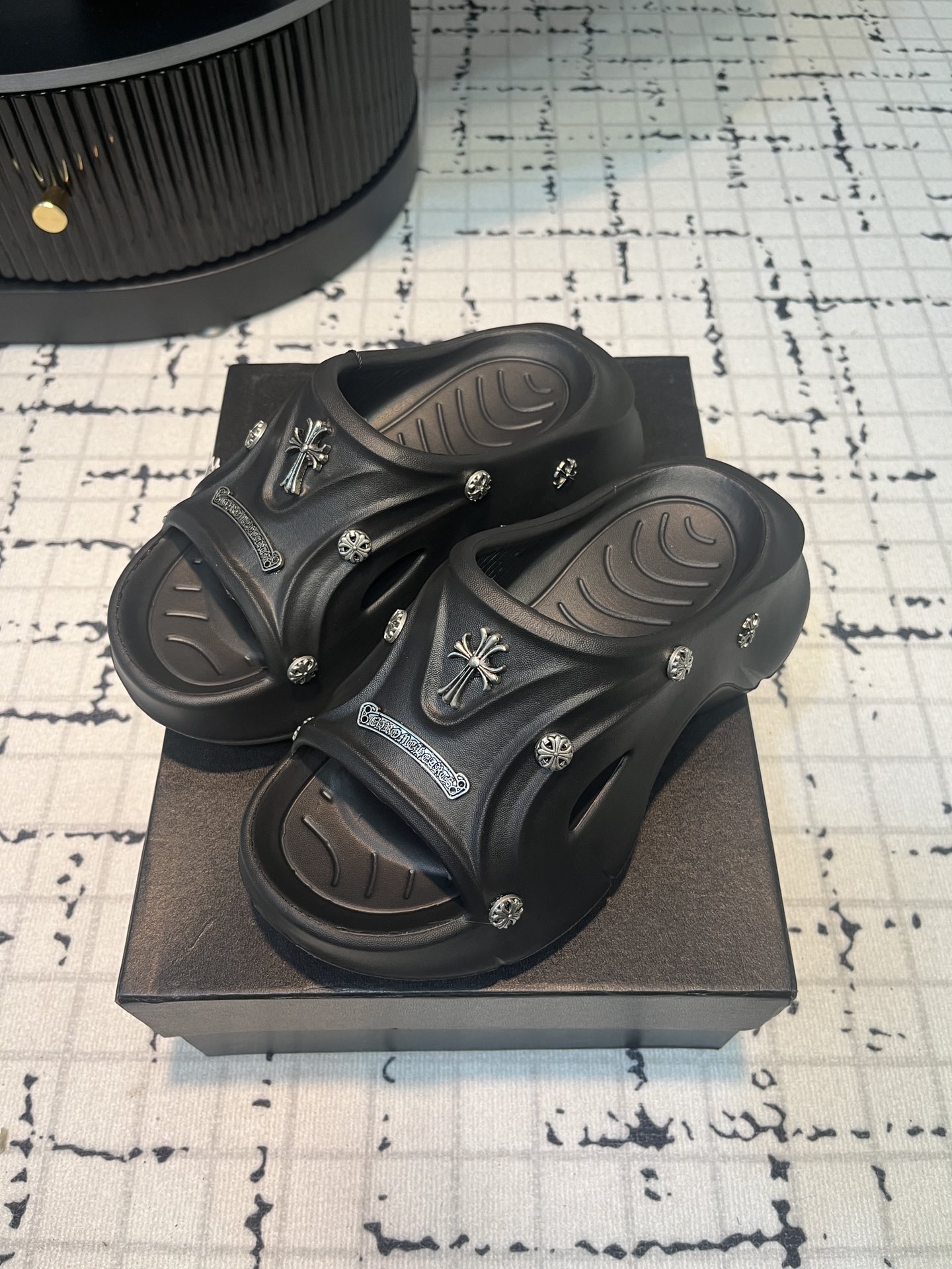 ChromeHearts 24ss Summer Most Popular Korean Trend Summer Fashion Half Drags